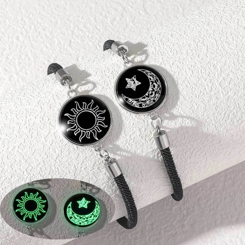 Celestial Sun & Moon Luminous Bracelets