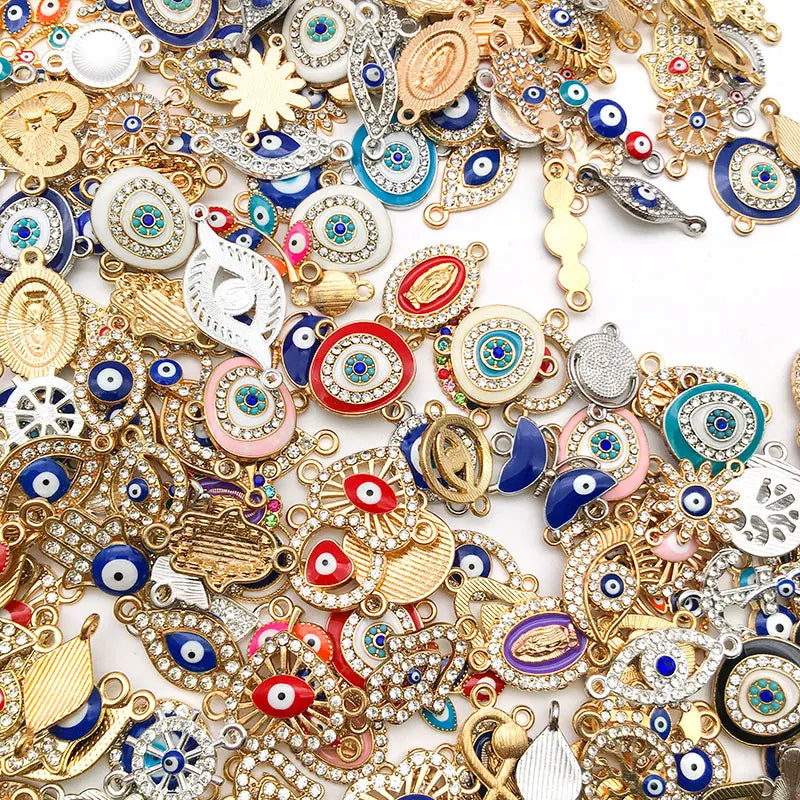Lucky Evil Eye Charms Set
