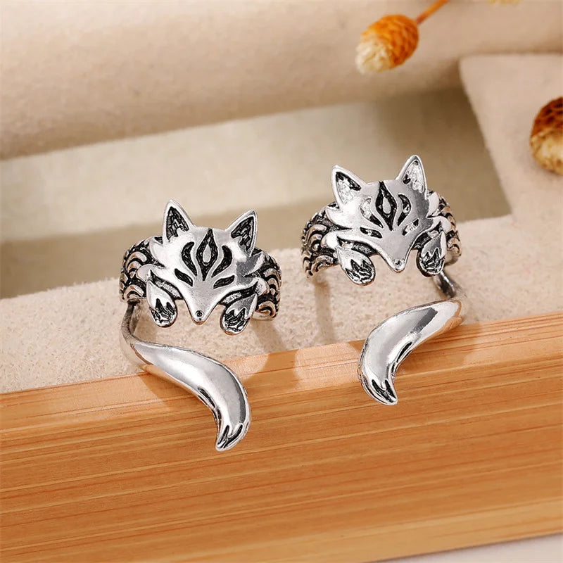 Silver Fox Ear Cuff