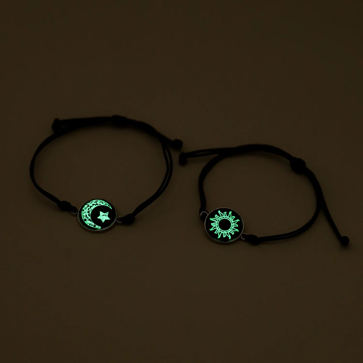 Celestial Sun & Moon Luminous Bracelets