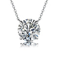Moissanite Pendant Necklace