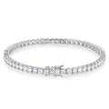 Classic Silver Tennis Bracelet