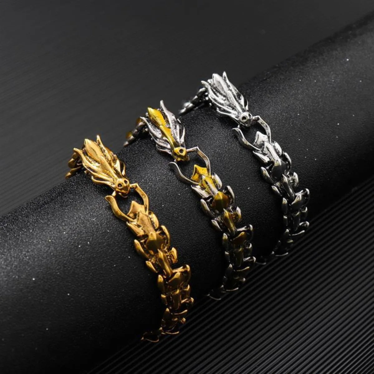 Retro Dragon Spine Bracelet