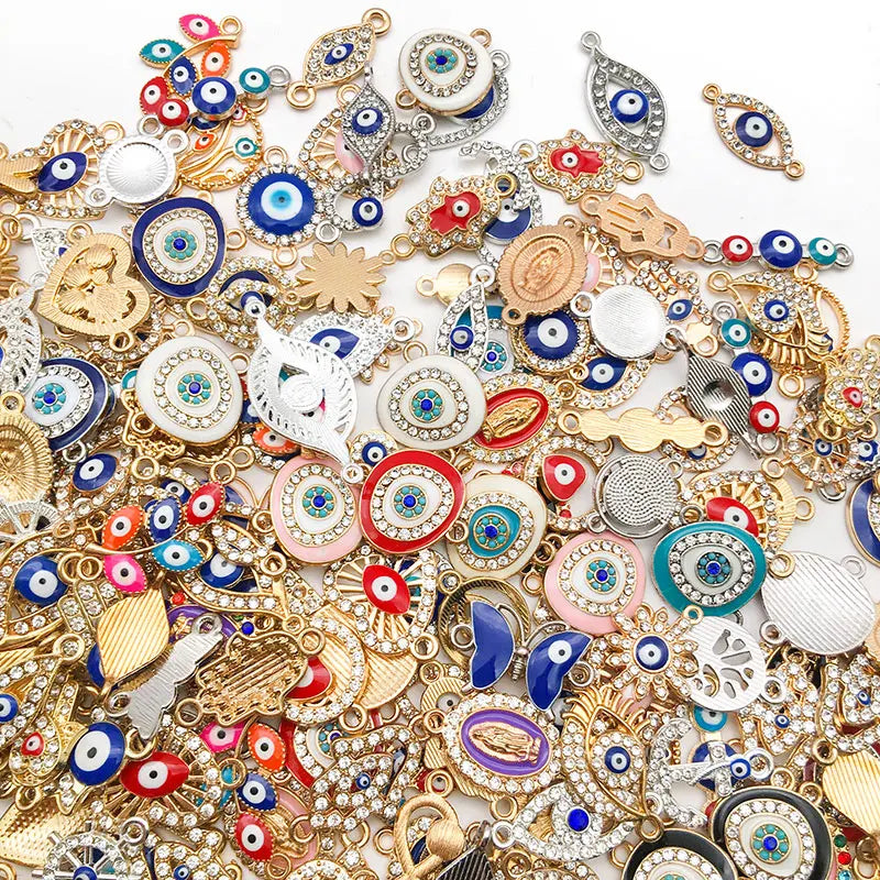 Lucky Evil Eye Charms Set