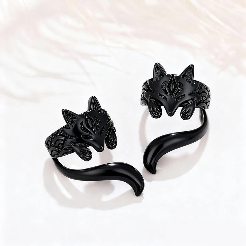 Silver Fox Ear Cuff