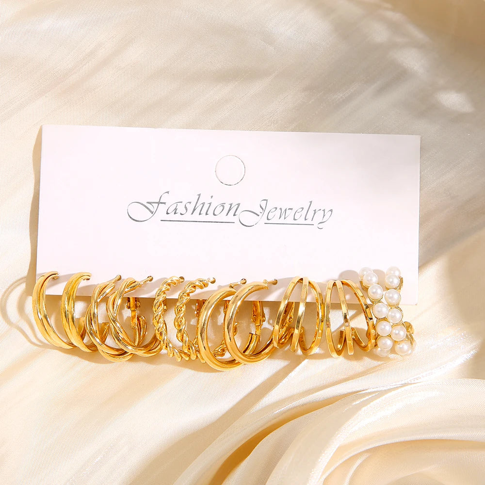 Royal Gold Earring Collection
