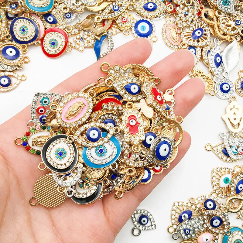 Lucky Evil Eye Charms Set