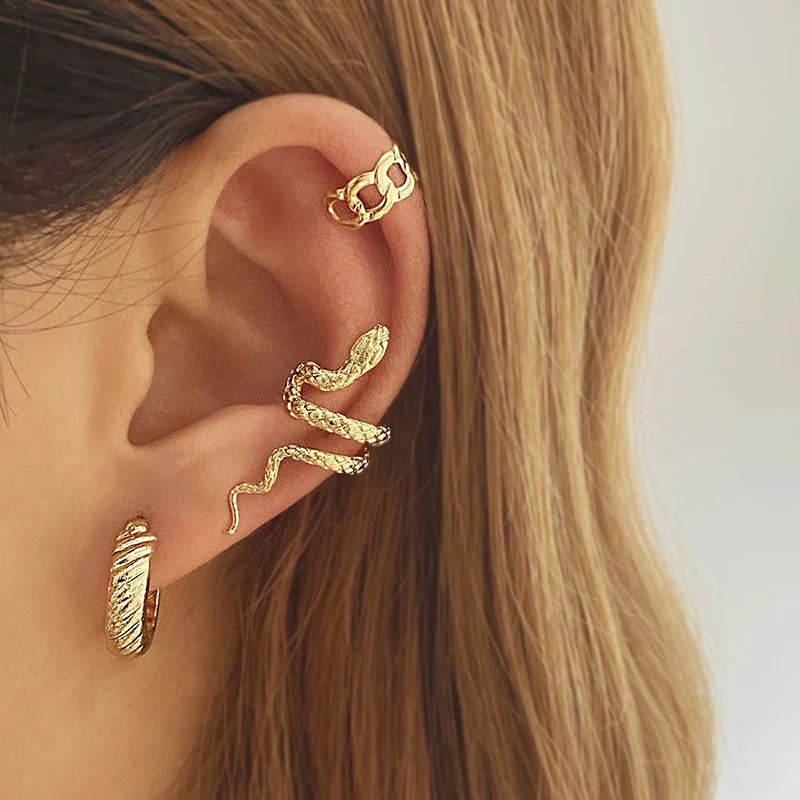 Serpent Ear Cuff